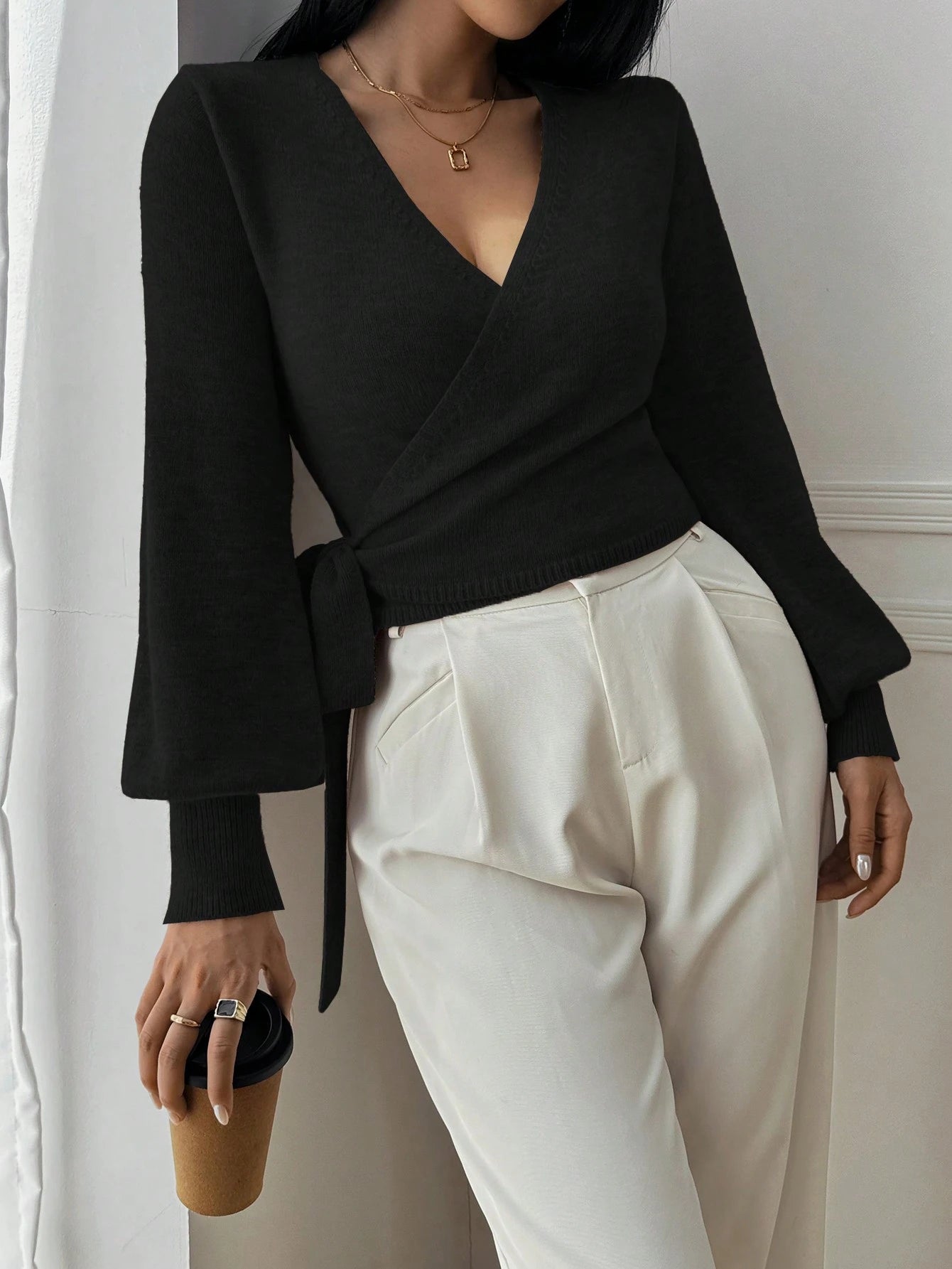 Brenda Strikket Cardigan