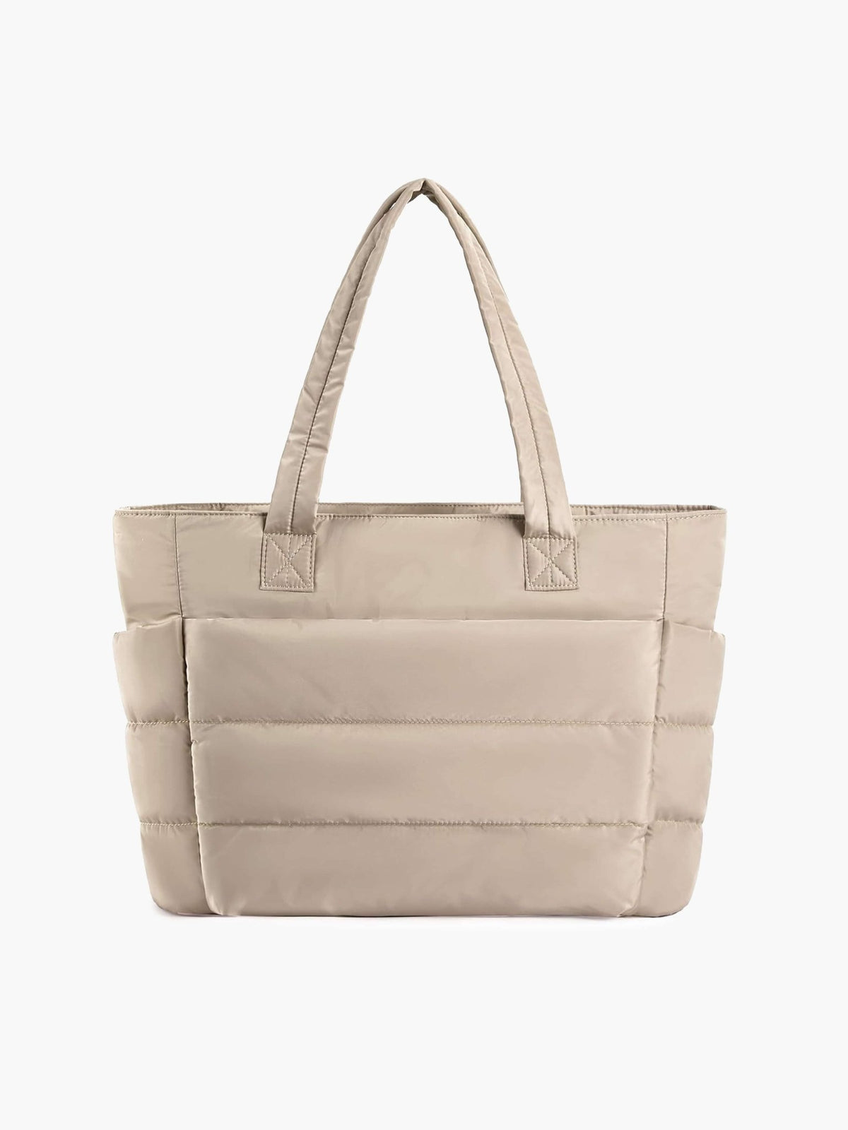 SEAME - Alex Puffer Tote Bag Beige Regular
