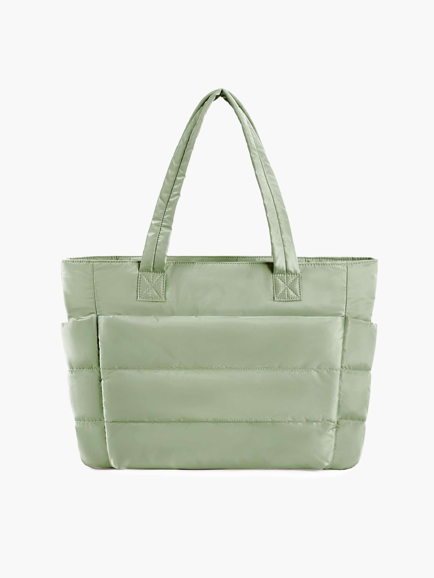 SEAME - Alex Puffer Tote Bag Green Regular