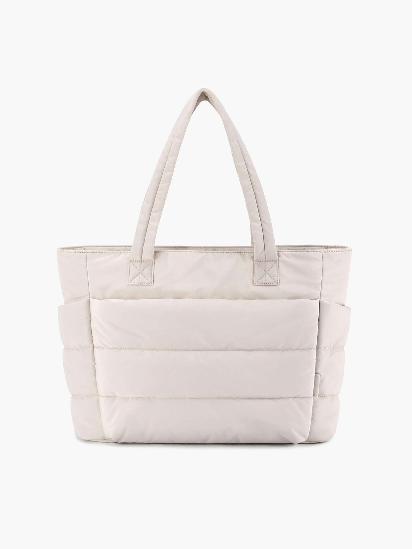 SEAME - Alex Puffer Tote Bag White Regular