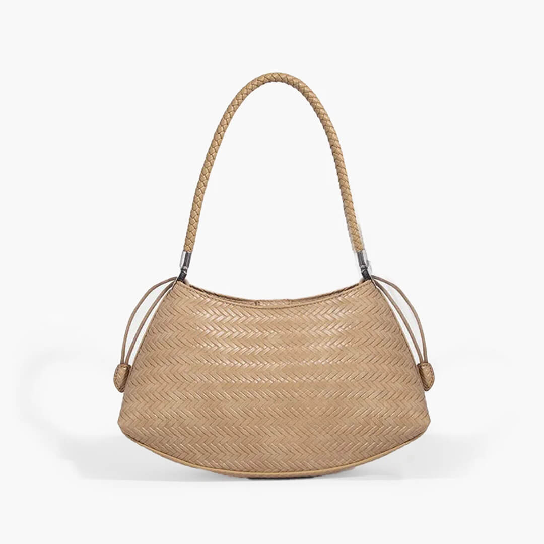 SEAME - Alya Bohemian Woven Bag Beige Regular