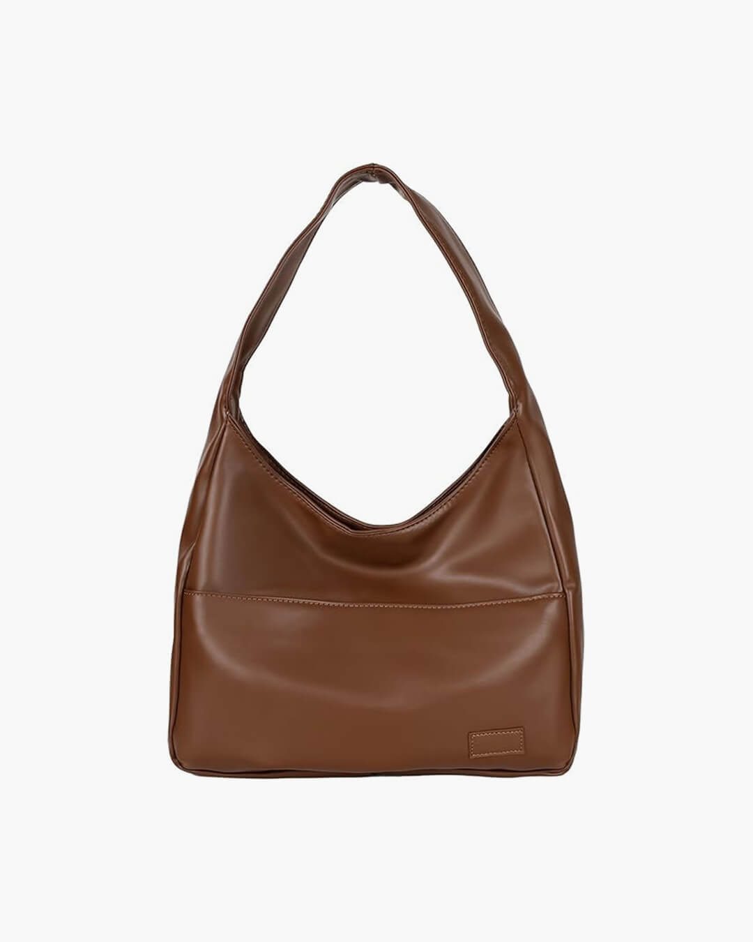 SEAME - Anja Vegan Leather Tote Bag Brown Regular