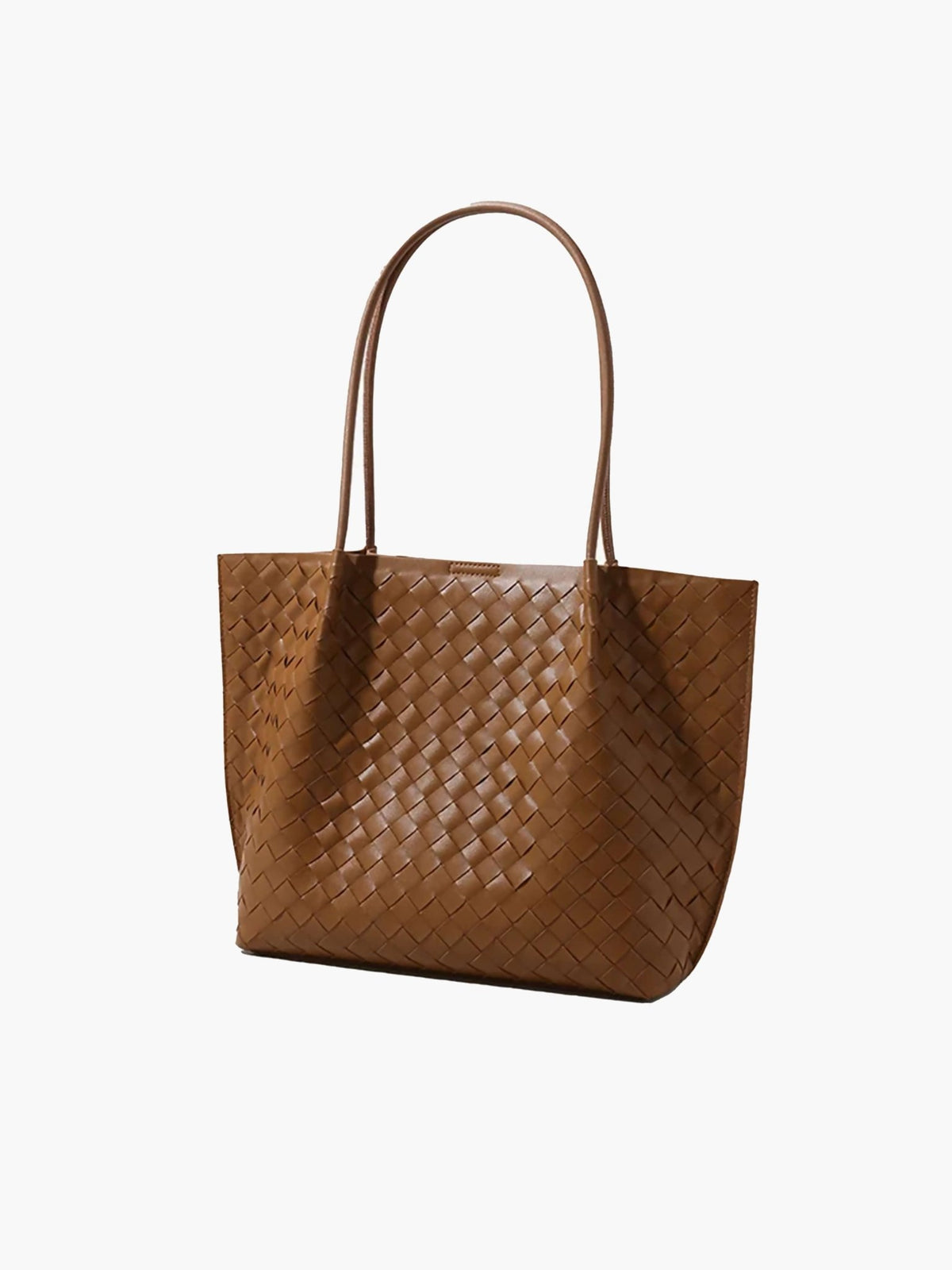 Seame - Diana Woven Tote Bag Brown Regular