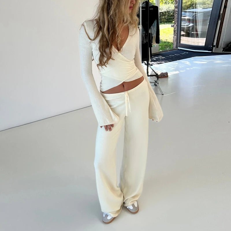 SEAME - Liliana Vintage Lounge Set Creme S