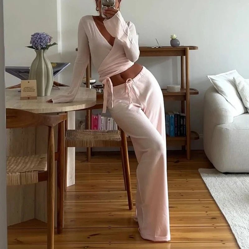 SEAME - Liliana Vintage Lounge Set Pink M