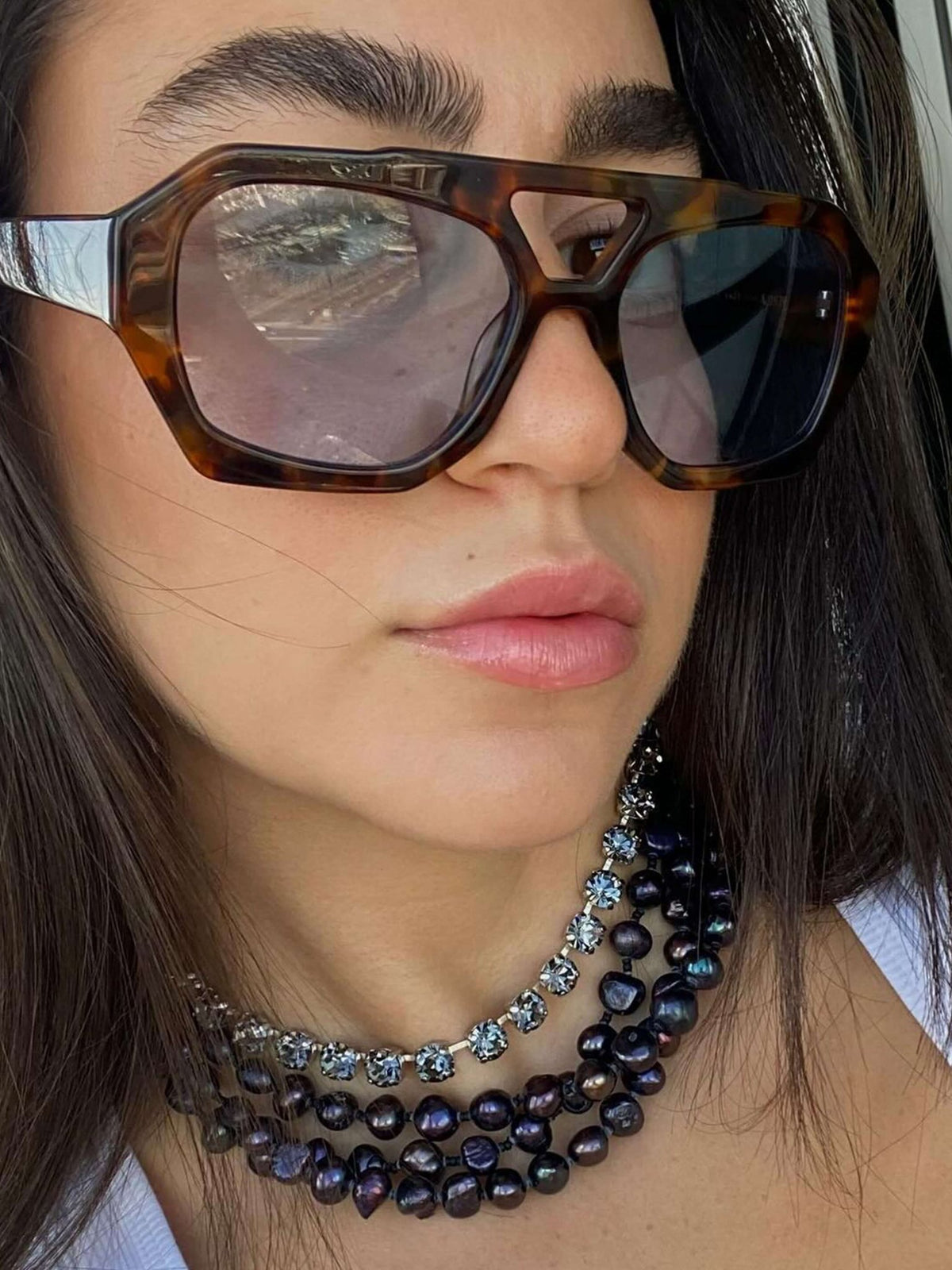 Seame - Nancy Sunglasses Black Regular