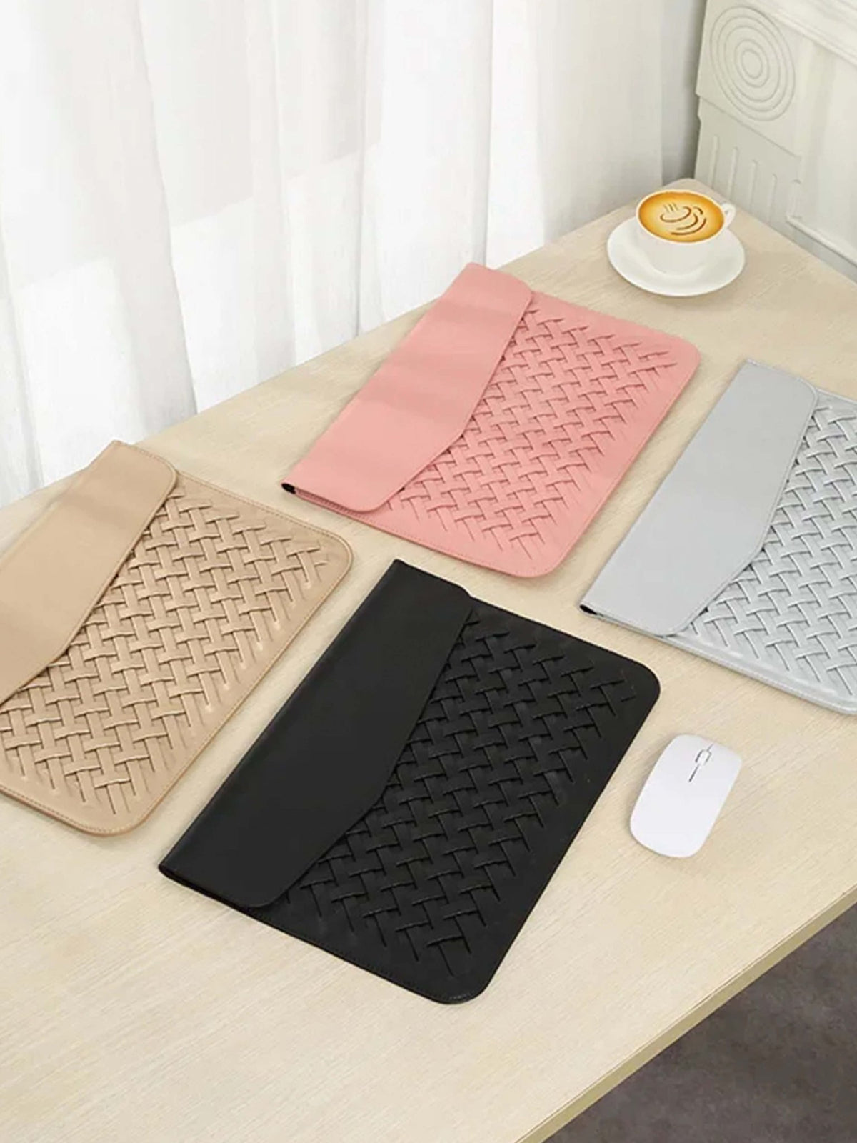 Seame - Nica Woven Laptop Bag Black Regular