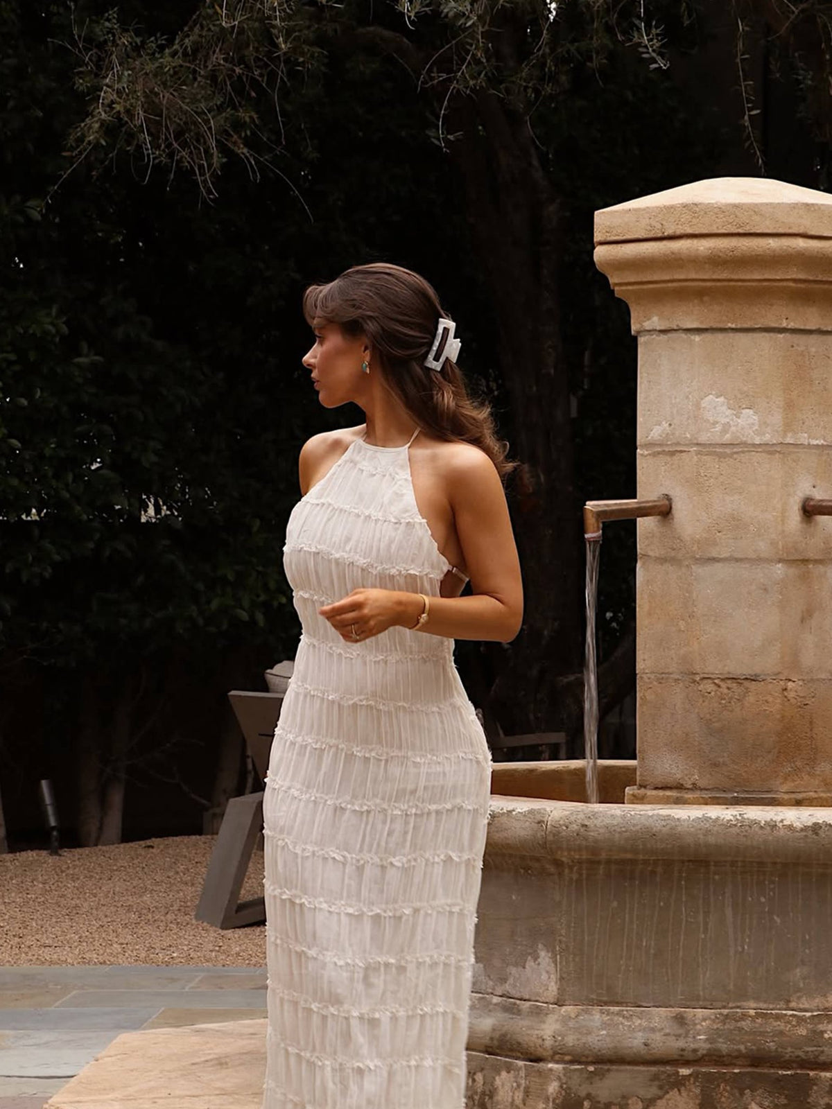 Seame - Valerie Maxi Dress Black S