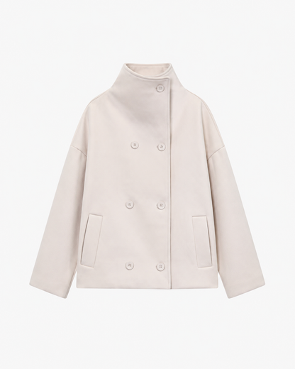 Loreta Jacket with Stand Collar