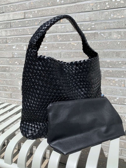 Cara Vævet Shopper Taske XL