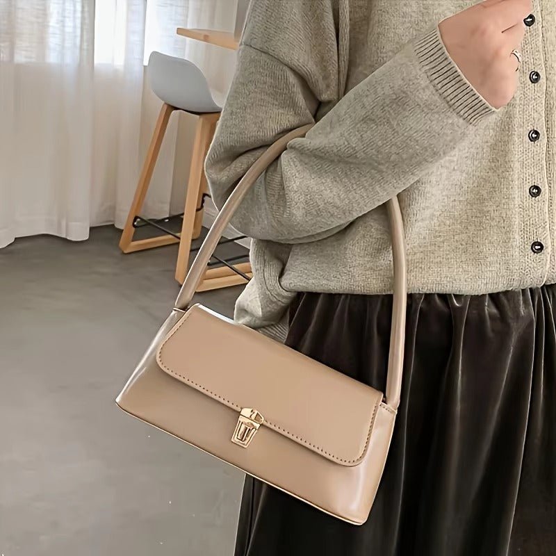 SEAME - Tally Leather Shoulder Bag Beige